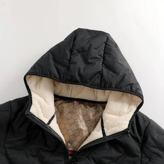 Thicken Hooded Fleece Padded Jacket