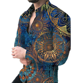 Men's Luxury Casual Long-sleeved Shirt