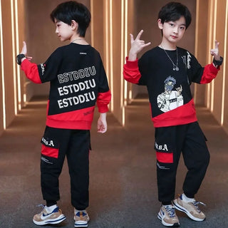 Boys Tracksuits Kids Clothes Set