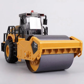 Alloy Road Roller Construction Play Vehicle