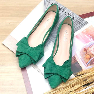Women Big Bowknot Wedding Shoes