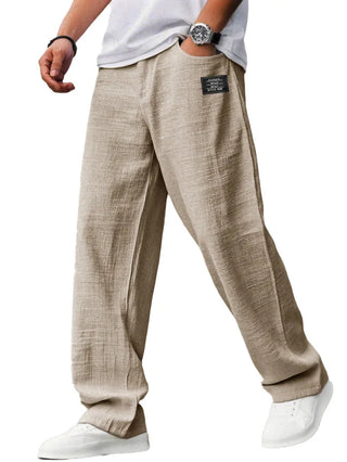 Breathable Vintage Men's Loose Sports Pants