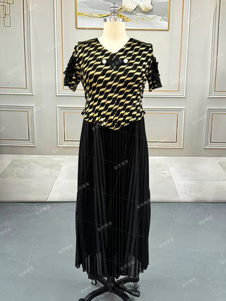 Luxury Evening Party Formal Pleated Dress