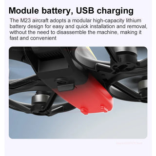 M23 Mini RC Drone 8K HD Camera WiFi GPS Screen Control 360° Hold Selfie Aerial Shots RC Helicopter for Kid Adult Gift Toys 5000M