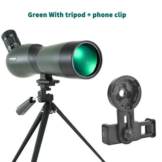 25-75x70 HD Spotting Scope Zoom Monocular BAK7 Prism Waterproof Telescope Spyglass Target Shooting Bird Watching Hunting Camping