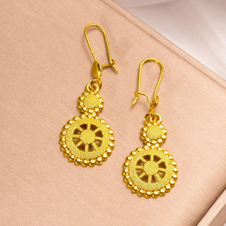 Women's 24K Gold Tassel Earrings - Epictzar Intl.