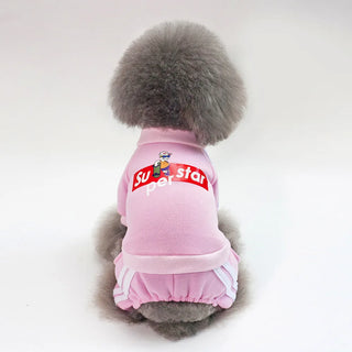 Pet Dogs Hoodie Print Design Vest