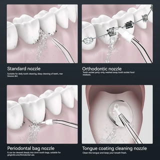 Household electric arterial irrigation device, convenient dental beauty device, water flosser, dental calculus irrigator, oral c