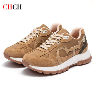 Women Leather Tennis Sports Shoes