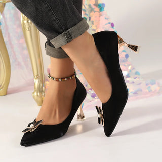 Comfortable Satin Wedding Banquet Shoes