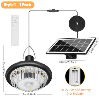 Adjustable Color Changing Solar Garden Lamp