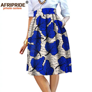 African Style Garment Midi Skirt