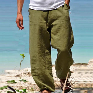 Men's Loose Breathable Linen Pants