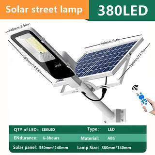 Outdoor Solar Garden Street Light - Epictzar Intl.