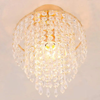 Small Crystal Ceiling Pendant Light