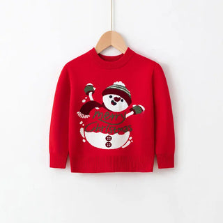 Girls Knitwear Warm Cartoon Sweater