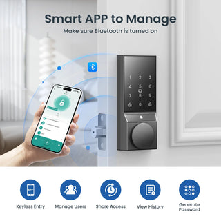Auto-Lock Keyless Entry Door Lock