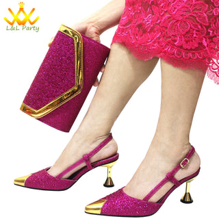 High Quality Italian Shoes & Bag Set