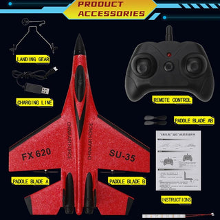 RC Foam Fighter Glider Toy Airplane - Epictzar Intl.