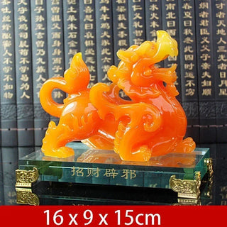 Feng Shui Lucky Imitation Jade Ornament