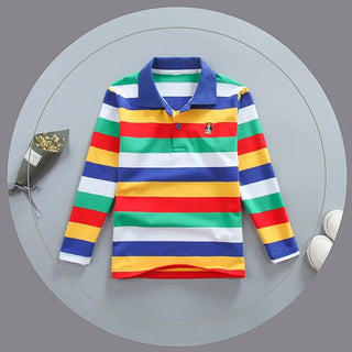 Boy Long Sleeve Polo Shirt