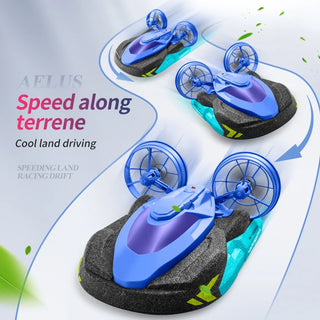High Speed 2 in 1 RC Boat Kids Toy