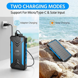 Fast Charging Solar Power Bank