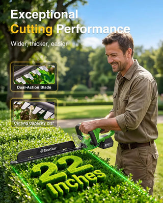 Electric Cordless Rechargeable Hedge Trimmer