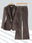 Brown Pant Suit