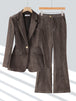 Brown Pant Suit
