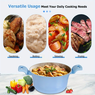 Nonstick 11pcs Aluminum Cookware Set