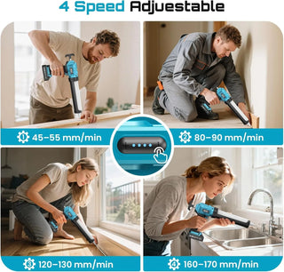 Handheld Cordless Dripless Caulking Gun
