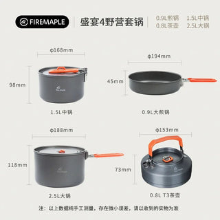 Outdoor Camping Cooker Pot Set - Epictzar Intl.