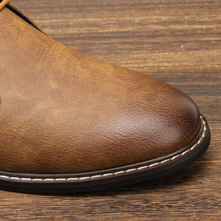 Retro Men Ankle boots Brand Plus Size Desert Boots Comfortable Leather Boots For Men#KD589