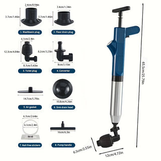 High Pressure Air Pipe Un-clogger Tool