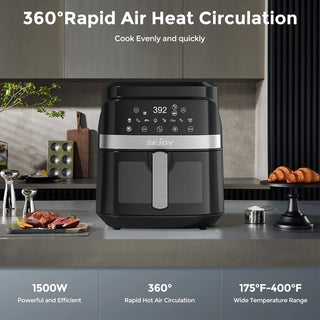 Premium Ceramic Coating 8-in-1 Air Fryer