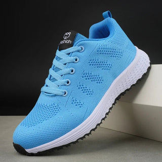 Trendy Flat Lace Up Running Shoes - Epictzar Intl.