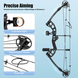 Adults Compound Bow Hunting Kit