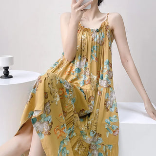 Women Suspender Dress Home Nightgowns