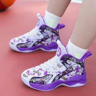 Non-slip Breathable Kids Basketball Shoes