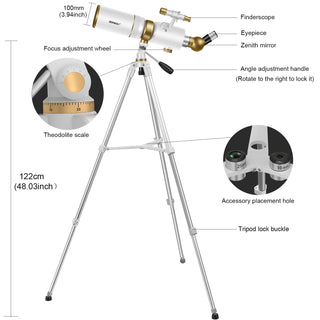 High-power Refracting Astronomical Telescope