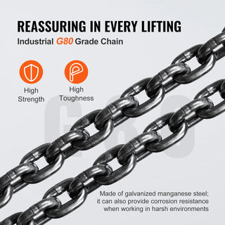 Chain Leading 20ft Manual Chain Hoist