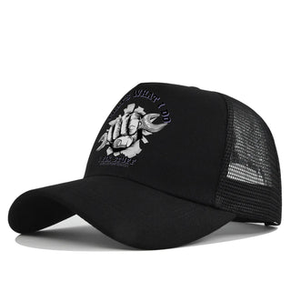 New Fashion Spring Summer Printed Mesh Breathable Baseball Cap Gorras Personality LOGO for Men WomenCouples Visor Hat Casquette