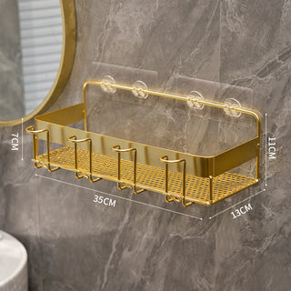 Wall Mounted Toothbrush Storage Rack