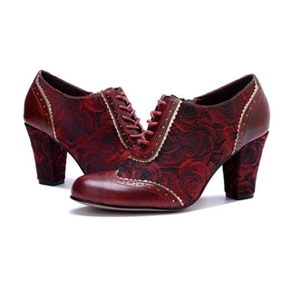 Floral Print Pumps Party Shoes