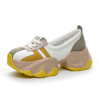 Chunky Platform Shallow Mouth Shoes
