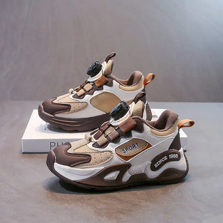 Autumn Sneakers For Kids 2025 Trend Fashion Teenager Boy's Sneakers Soft-soled Outdoor Children's Sport Shoes Fashion Footwear