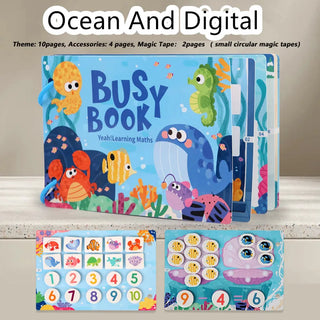 Kids Interactive Learning Activity Book