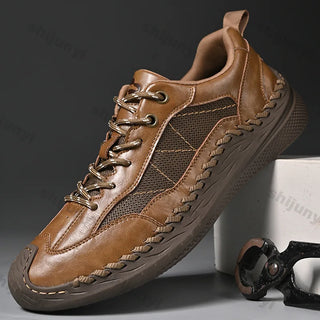 Hand Sewn Sole Mesh Sports Shoes