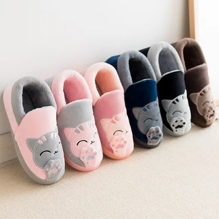 Plush Indoor Thermal Furry Warm Slippers